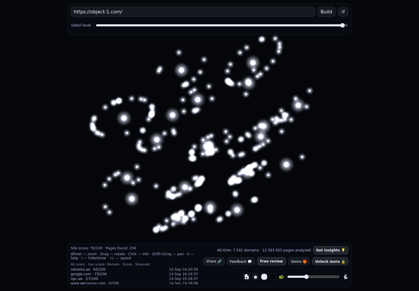 Object 1 &middot; RADAR_GRAPH