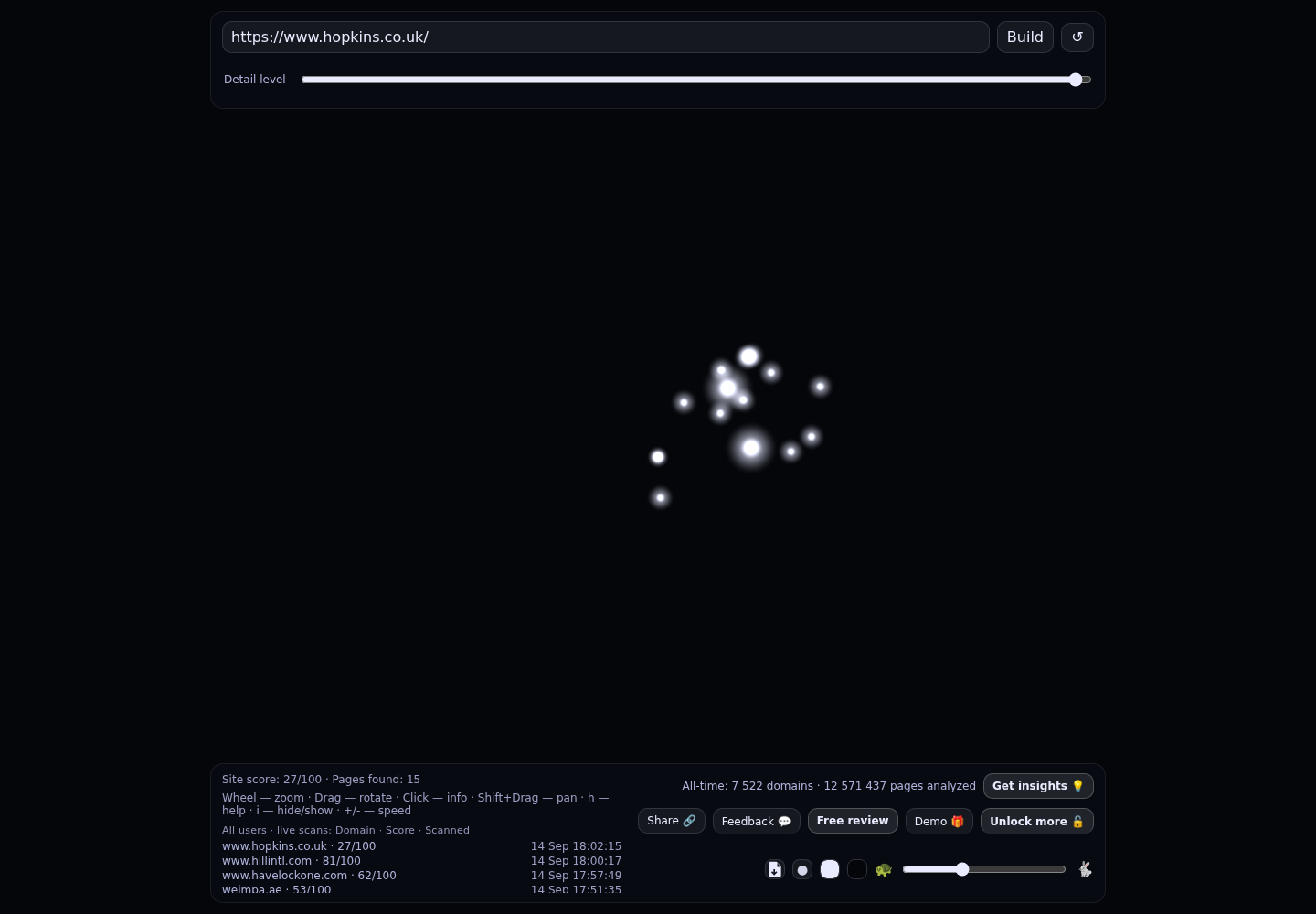 Hopkins Architects · RADAR_GRAPH