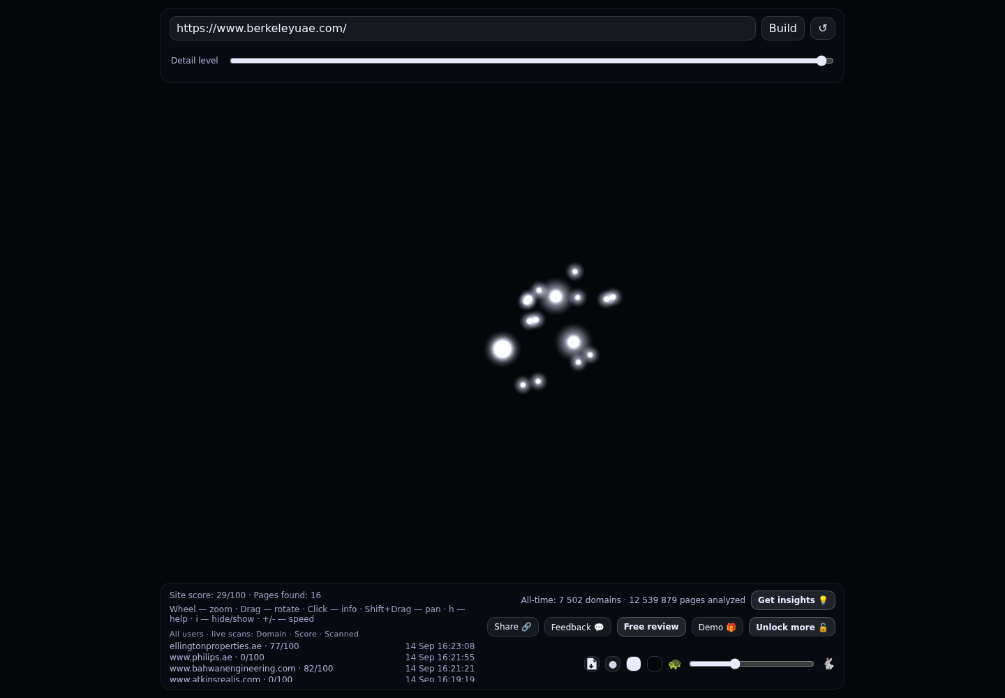 Berkeley Services &middot; RADAR_GRAPH