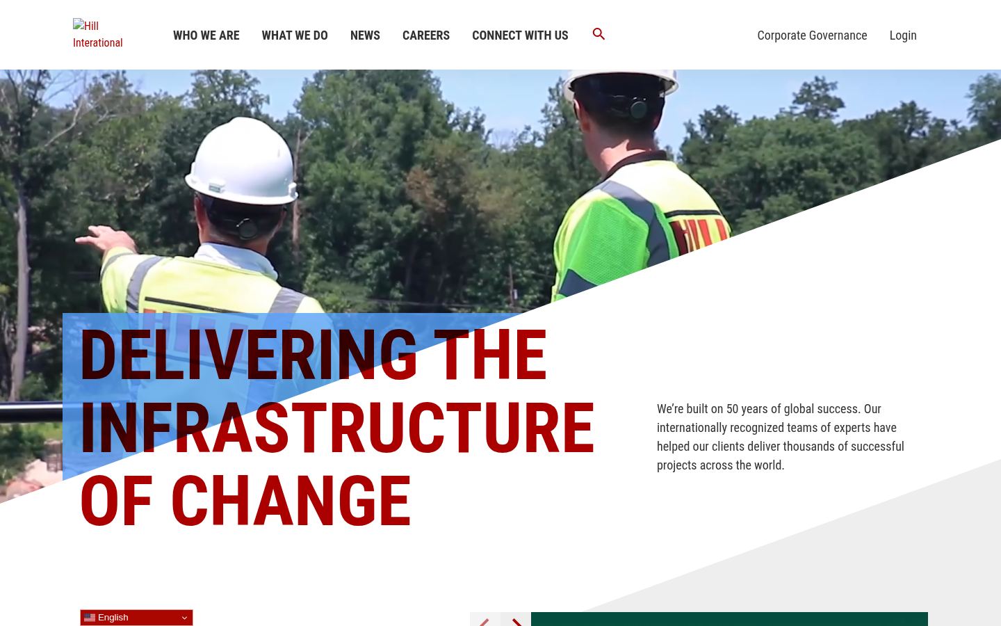 Hill International &middot; HOMEPAGE_SCREENSHOT