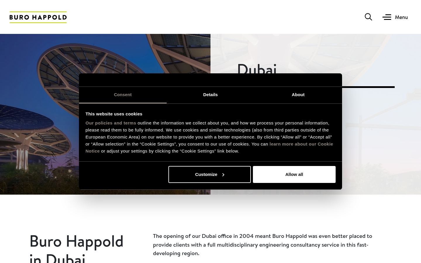 Buro Happold UAE &middot; HOMEPAGE_SCREENSHOT