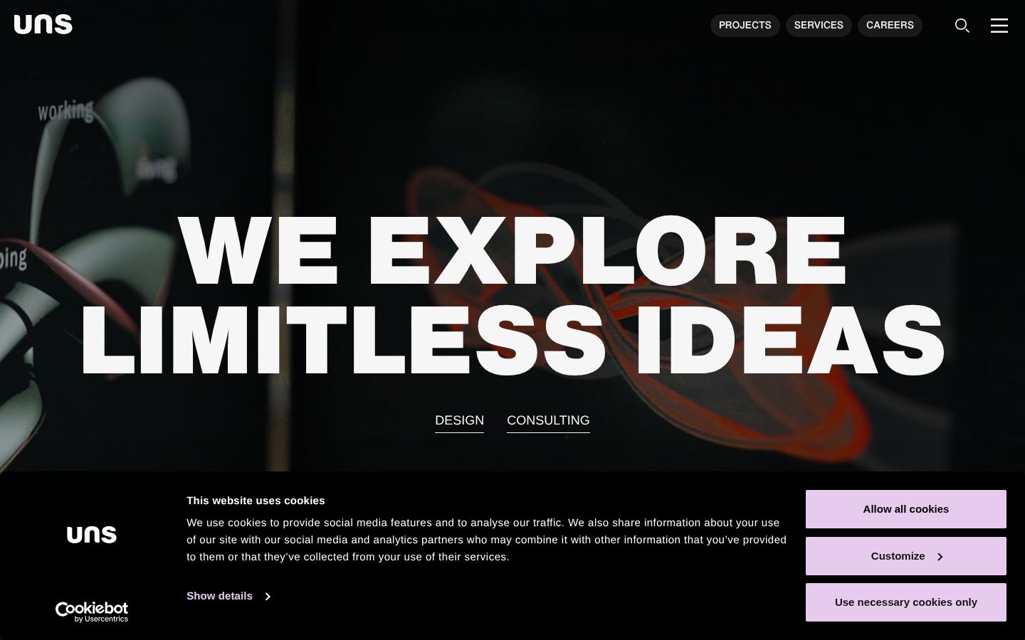 UNStudio &middot; HOMEPAGE_SCREENSHOT