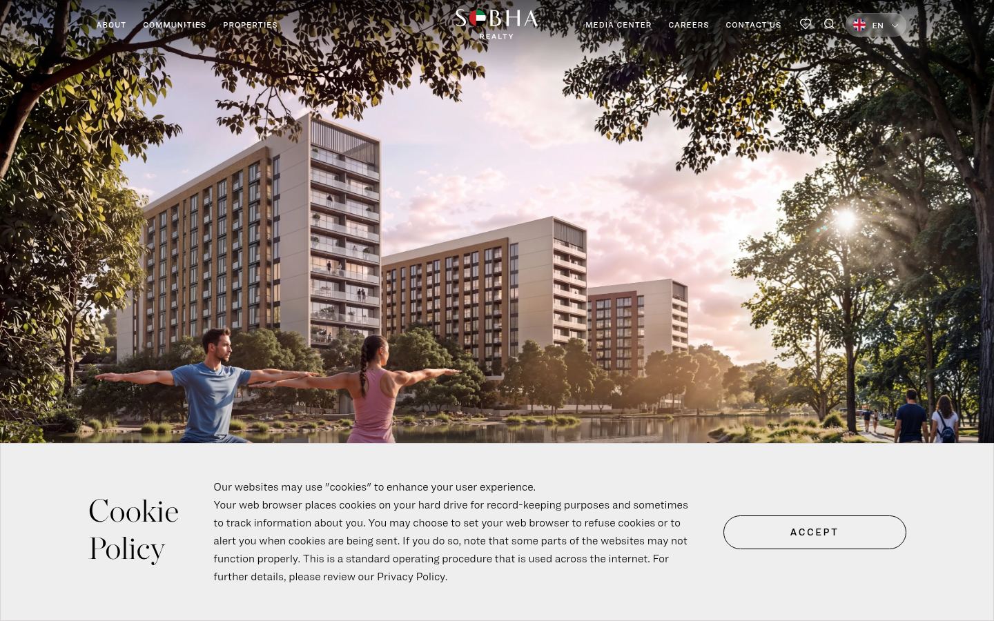 Sobha Realty &middot; HOMEPAGE_SCREENSHOT