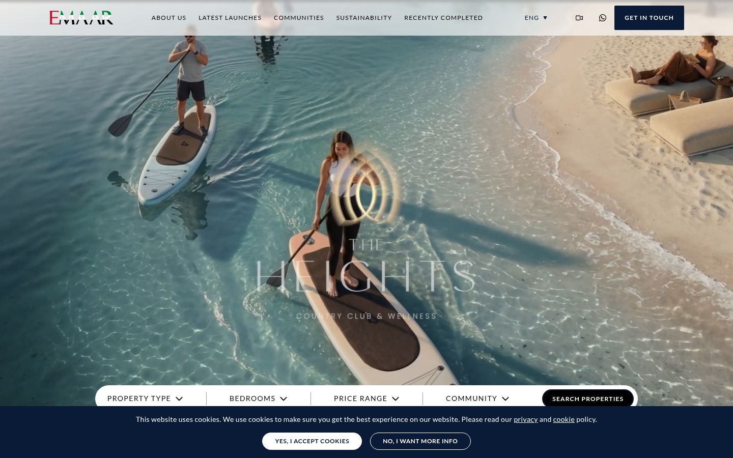 Emaar Properties &middot; HOMEPAGE_SCREENSHOT
