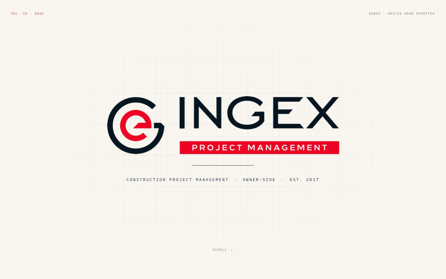INGEX &middot; HOMEPAGE_SCREENSHOT