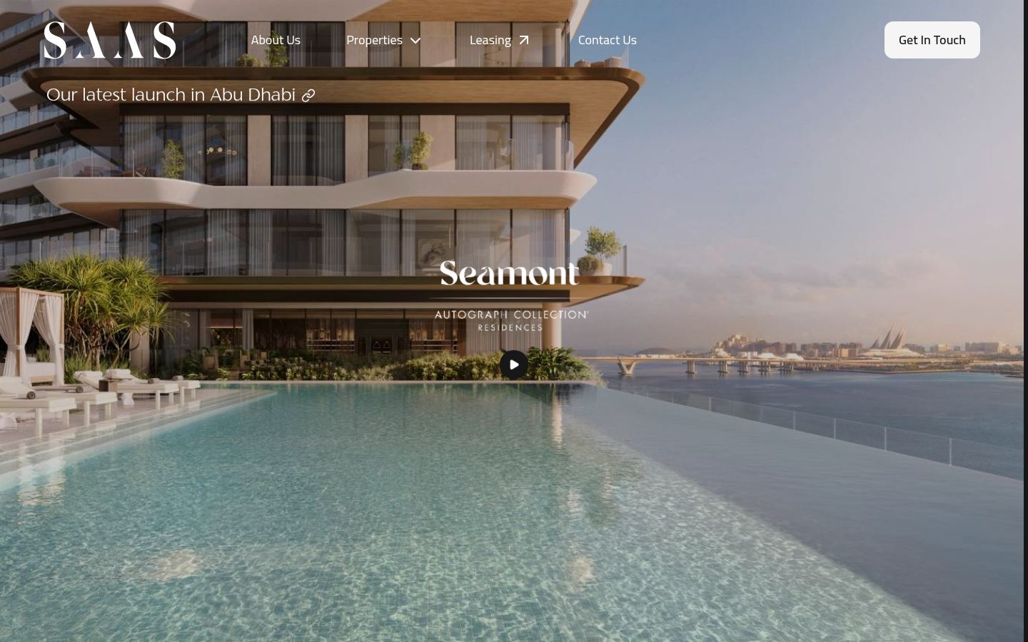 SAAS Properties &middot; HOMEPAGE_SCREENSHOT