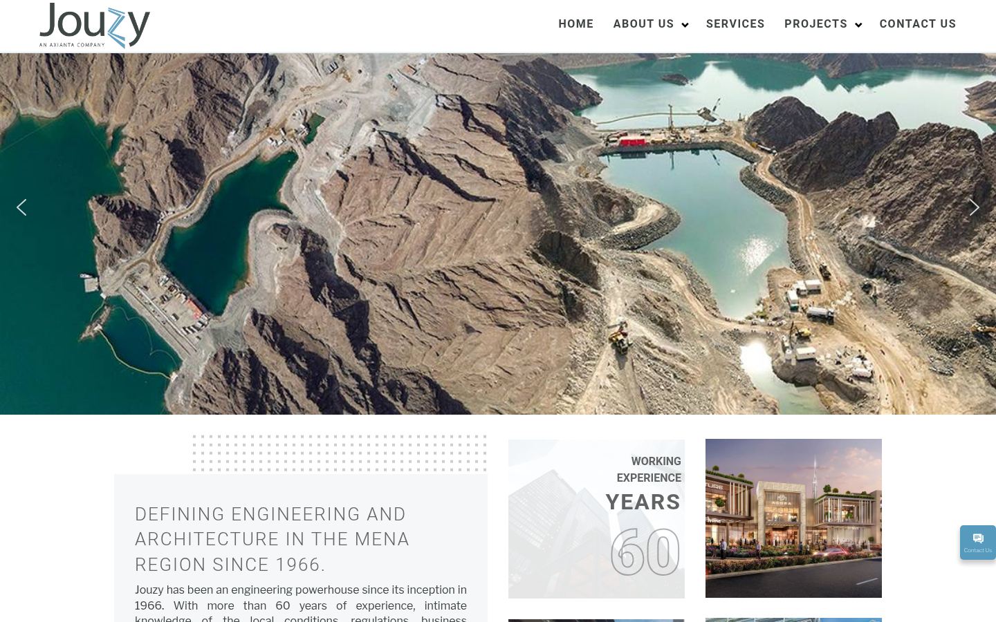Jouzy Consulting Engineers &middot; HOMEPAGE_SCREENSHOT