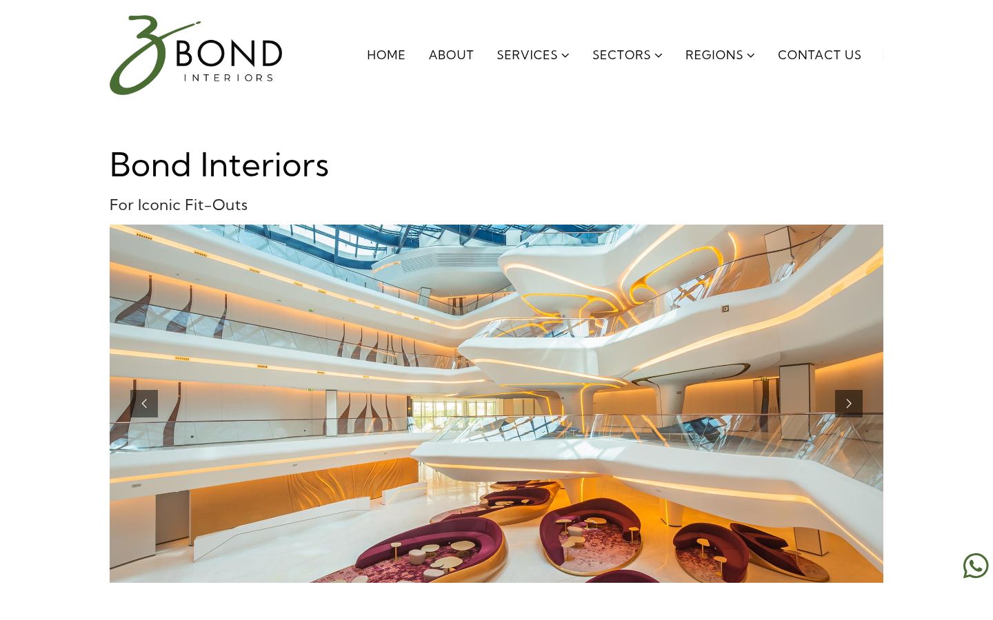 Bond Interiors &middot; HOMEPAGE_SCREENSHOT