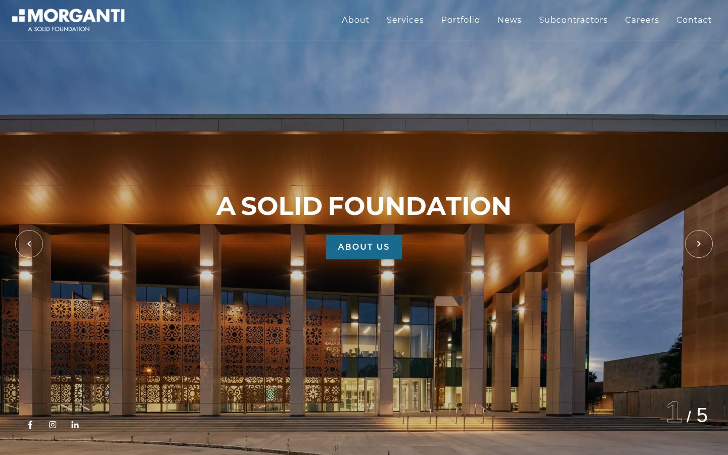 Morganti GCC &middot; HOMEPAGE_SCREENSHOT
